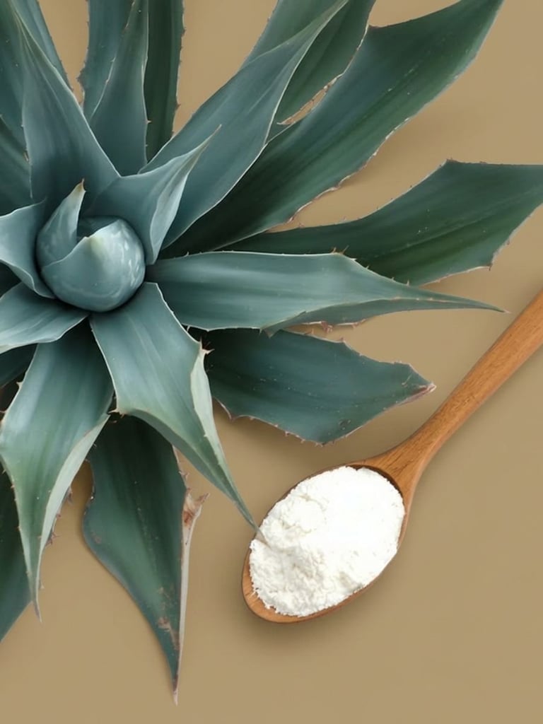 Inulina de agave INUZEN en polvo — fibra prebiótica con pureza mínima 93% producida en Jalisco México